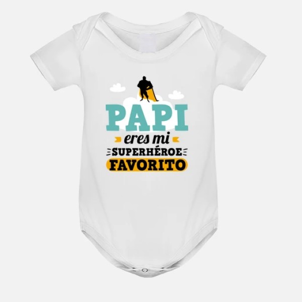 Papi, Eres Mi Superhu00e9roe Favorito, Du00eda del Padre regalos dia padre bebe