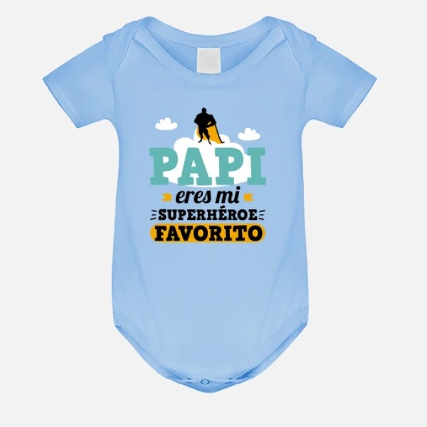 Papi, Eres Mi Superhu00e9roe Favorito, Du00eda del Padre regalos dia padre bebe
