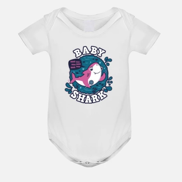 Baby Shark Chica trazo