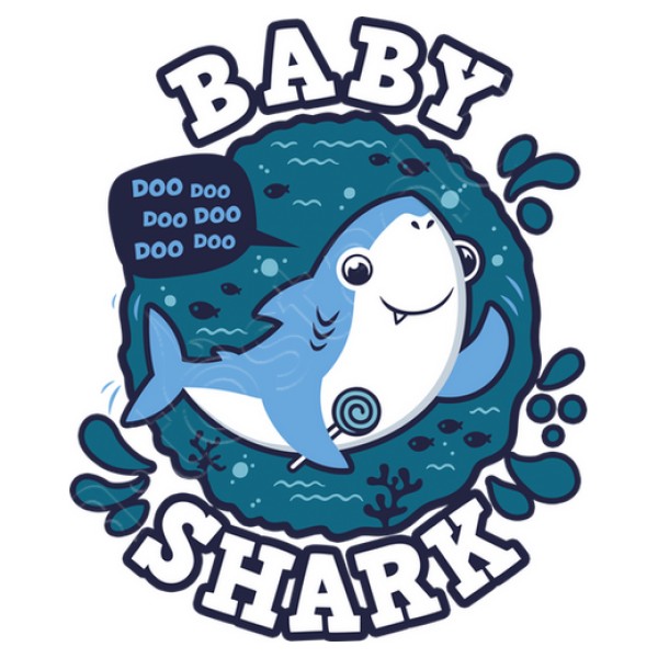 Baby Shark Chico trazo