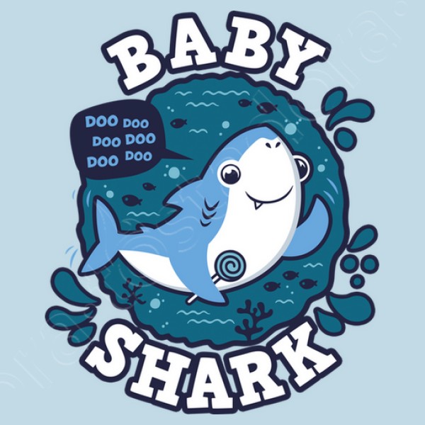 Baby Shark Chico trazo