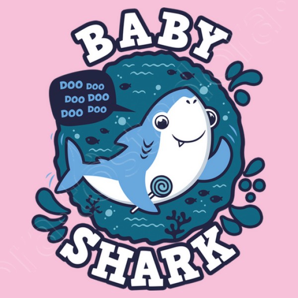 Baby Shark Chico trazo