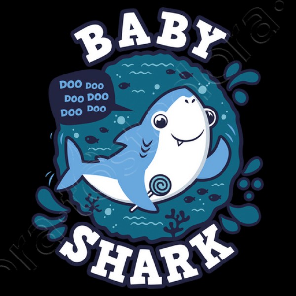 Baby Shark Chico trazo
