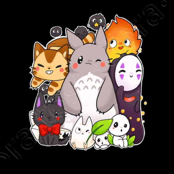 Ghibli friends - Totoro y sus amigos