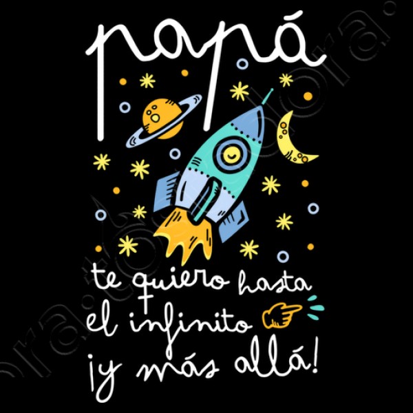 Papu00e1 te quiero hasta el infinito y mu00e1s