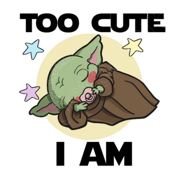 Baby Yoda cute