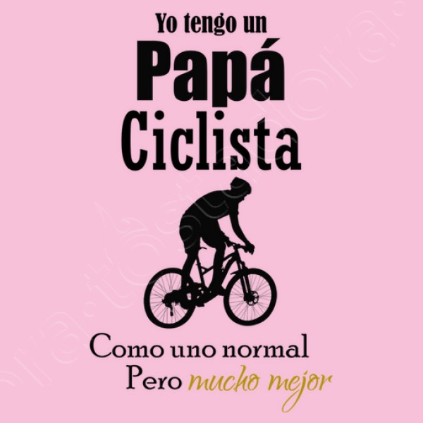 Yo tengo un Papa Ciclista como uno norm