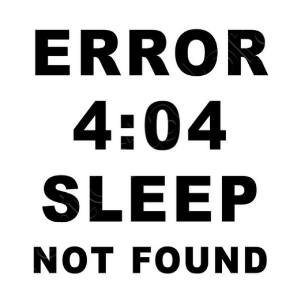 Error 404 Sleep Not Found