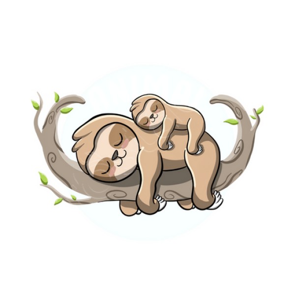 mi espu00edritu animal es un perezoso lindo