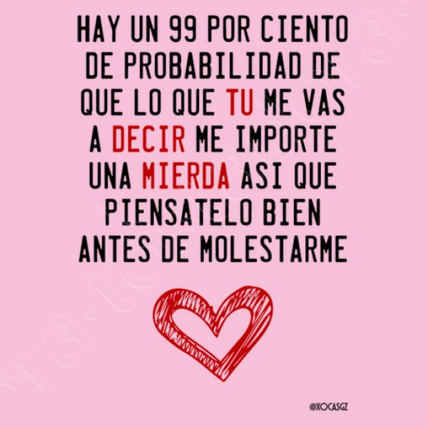No me molestes I