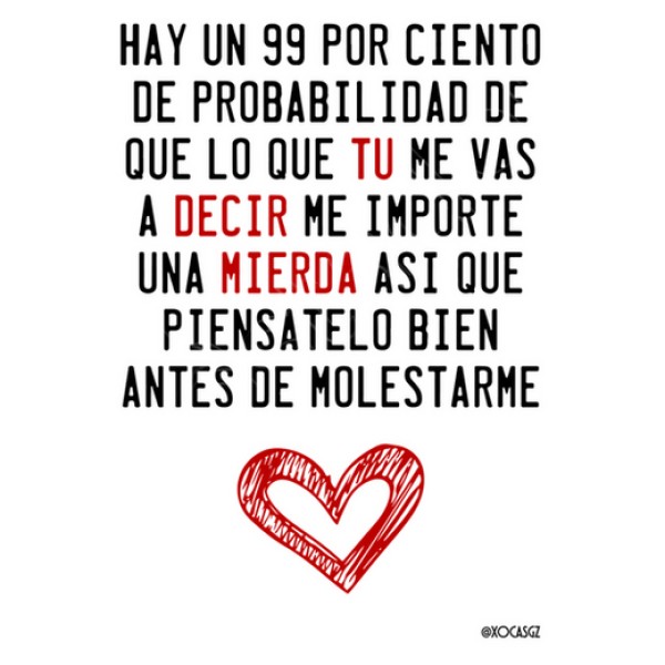 No me molestes I