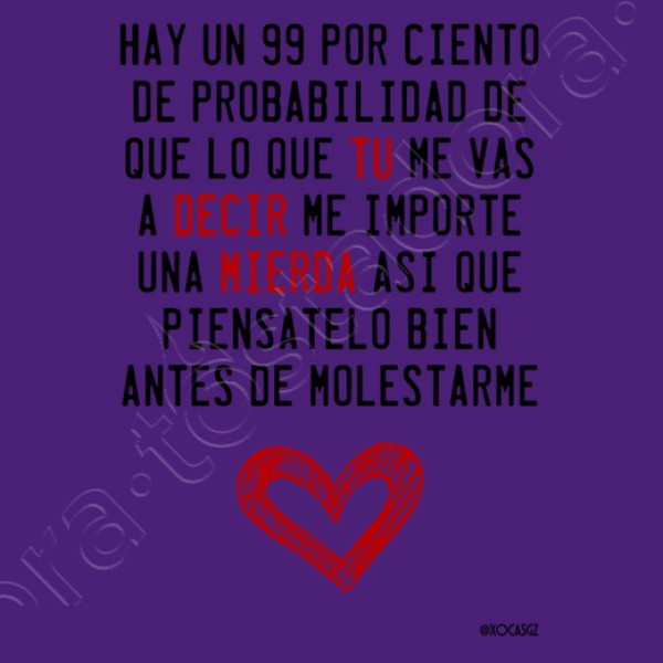 No me molestes I