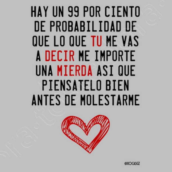 No me molestes I