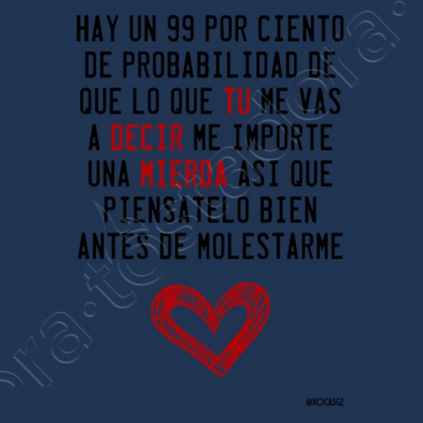 No me molestes I