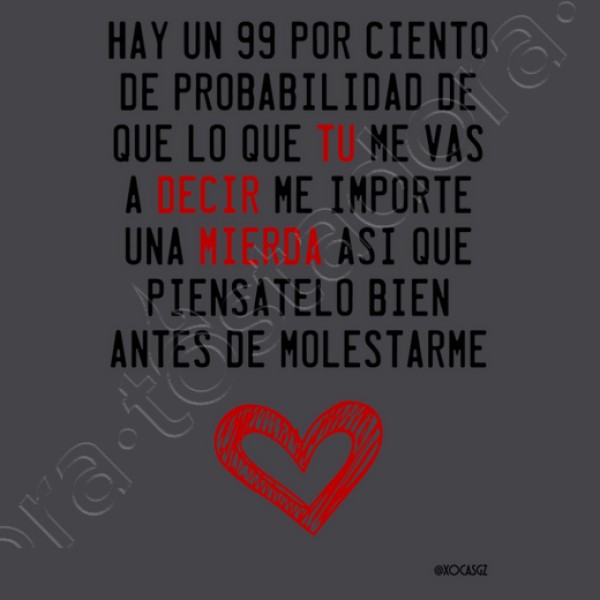 No me molestes I