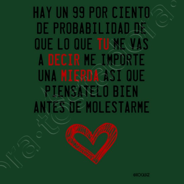 No me molestes I