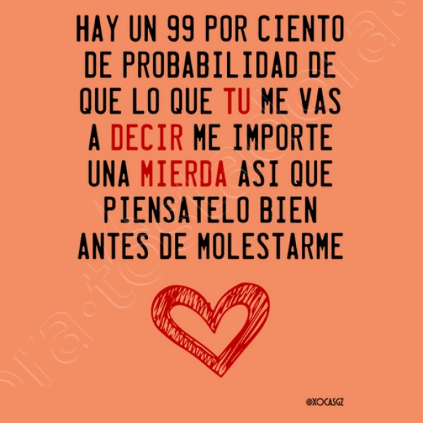 No me molestes I