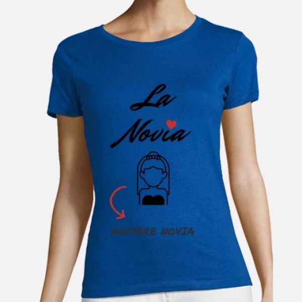 camiseta despedida soltera novia personalizable