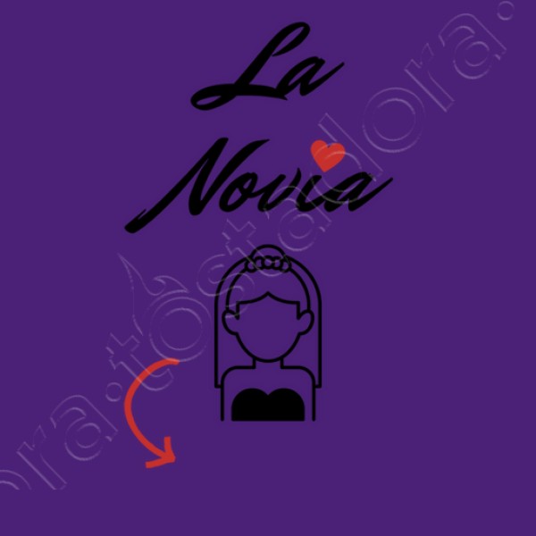 camiseta despedida soltera novia personalizable