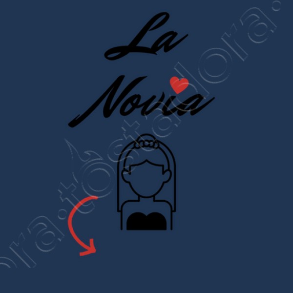 camiseta despedida soltera novia personalizable