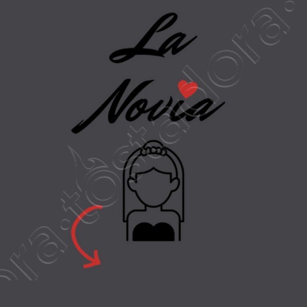 camiseta despedida soltera novia personalizable