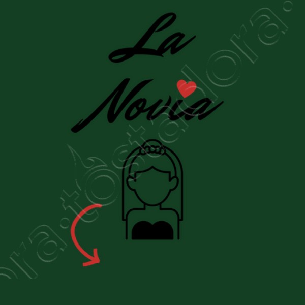 camiseta despedida soltera novia personalizable