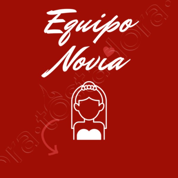 camiseta despedida soltera novia equipo novia personalizable