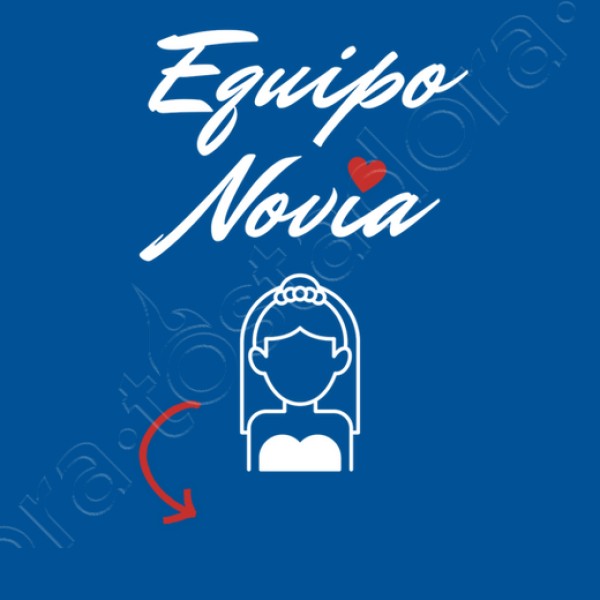camiseta despedida soltera novia equipo novia personalizable