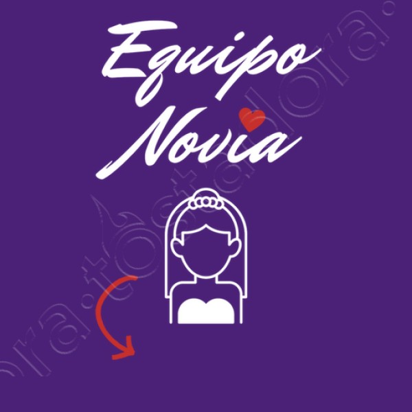 camiseta despedida soltera novia equipo novia personalizable