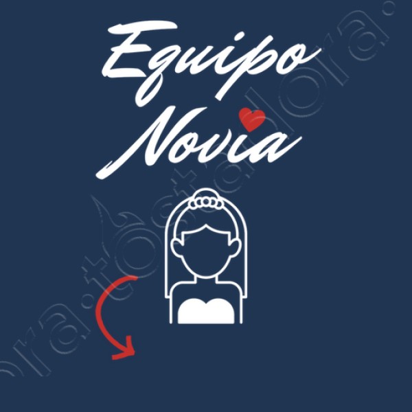 camiseta despedida soltera novia equipo novia personalizable
