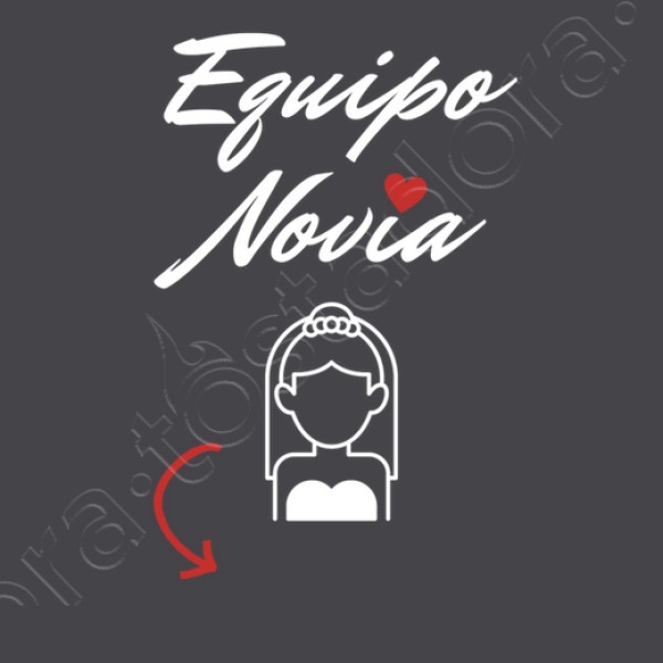 camiseta despedida soltera novia equipo novia personalizable