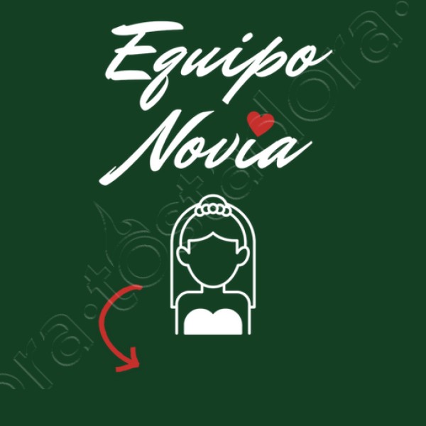 camiseta despedida soltera novia equipo novia personalizable