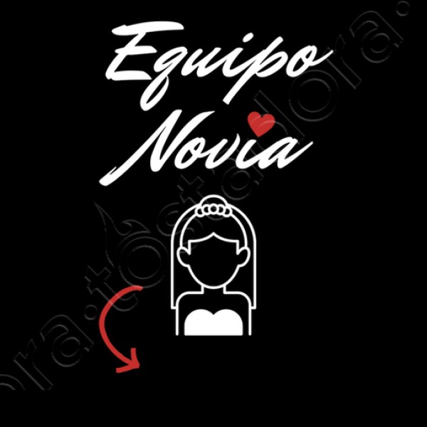 camiseta despedida soltera novia equipo novia personalizable