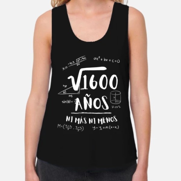 40 au00f1os ni mu00e1s ni menos
