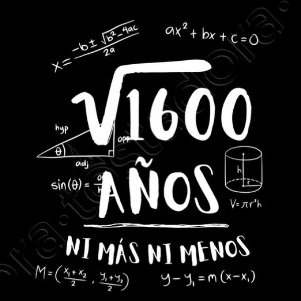 40 au00f1os ni mu00e1s ni menos