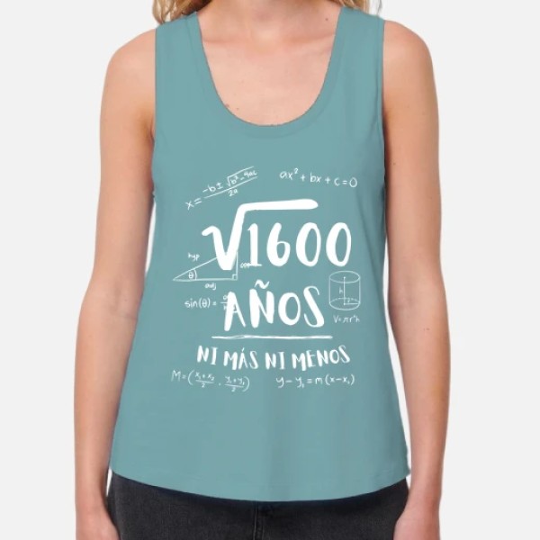 40 au00f1os ni mu00e1s ni menos