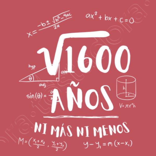 40 au00f1os ni mu00e1s ni menos