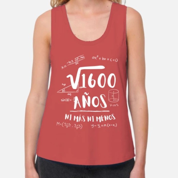40 au00f1os ni mu00e1s ni menos