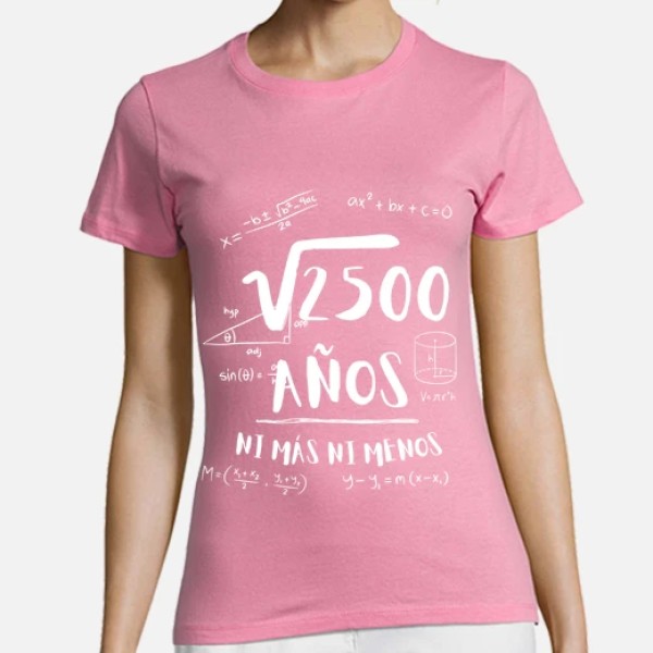 50 au00f1os ni mu00e1s ni menos