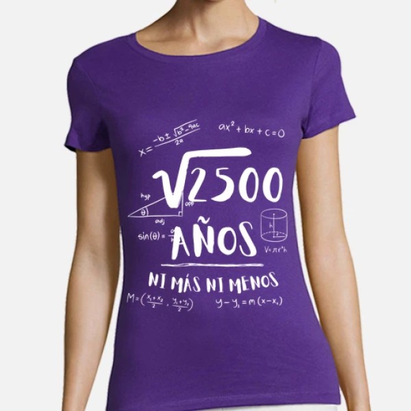 50 au00f1os ni mu00e1s ni menos