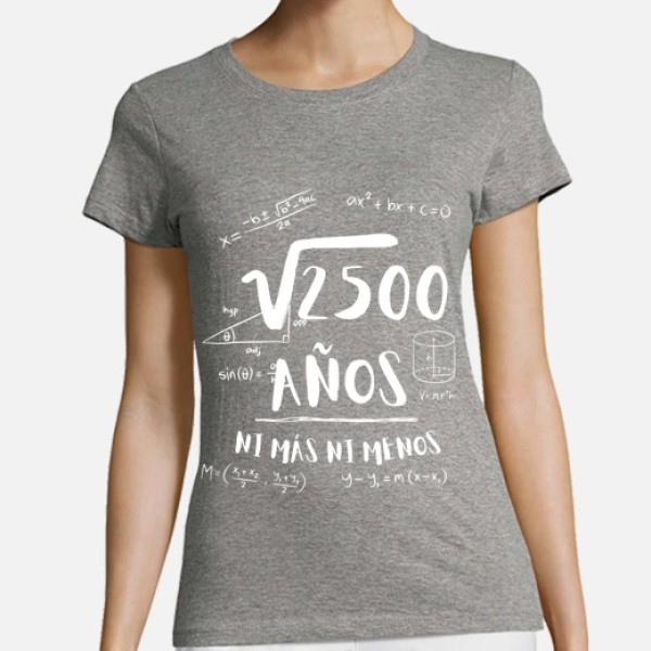 50 au00f1os ni mu00e1s ni menos