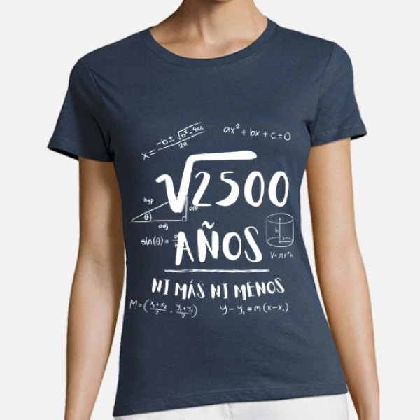 50 au00f1os ni mu00e1s ni menos