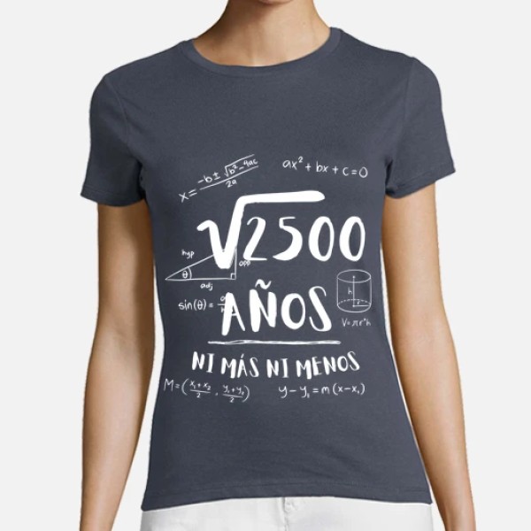 50 au00f1os ni mu00e1s ni menos