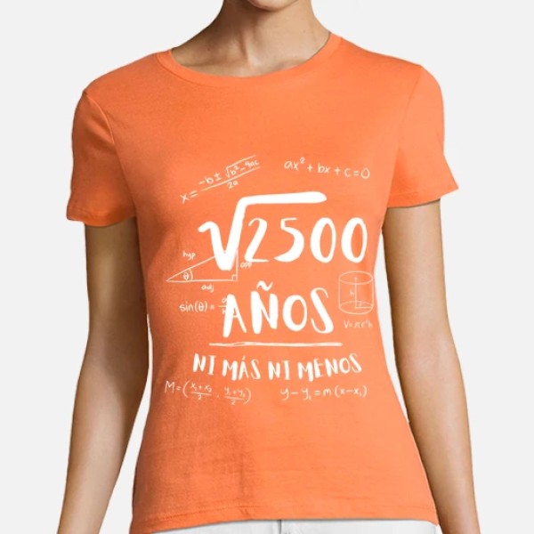 50 au00f1os ni mu00e1s ni menos