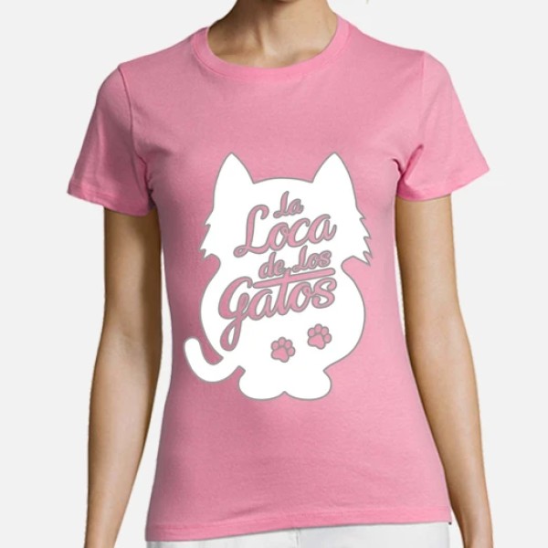 La Loca de los Gatos - fondo blanco