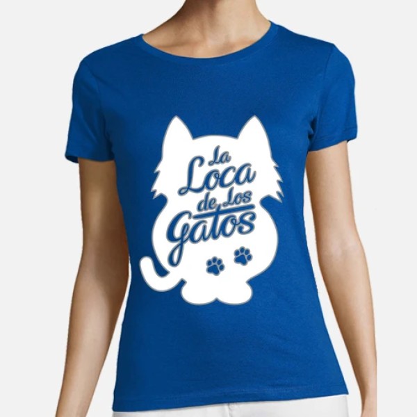 La Loca de los Gatos - fondo blanco