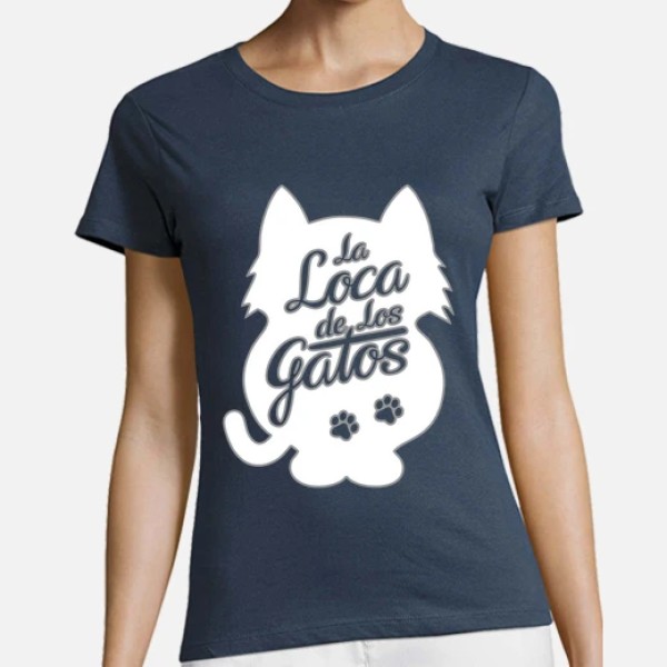 La Loca de los Gatos - fondo blanco