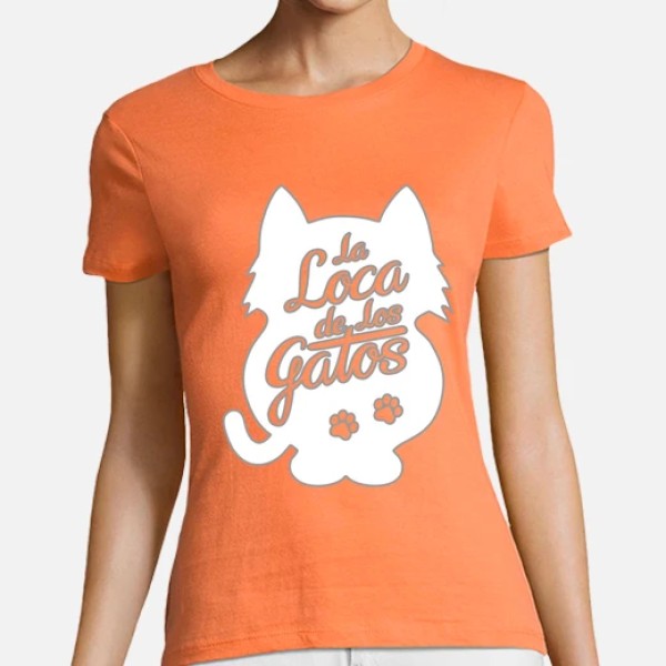 La Loca de los Gatos - fondo blanco