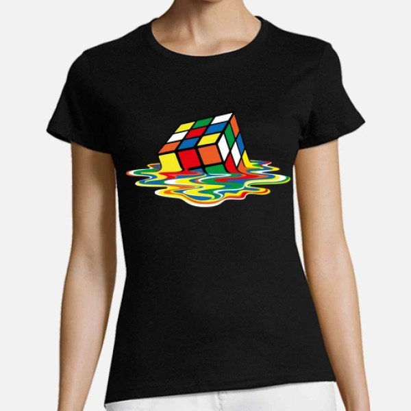 Cubo friki derretido