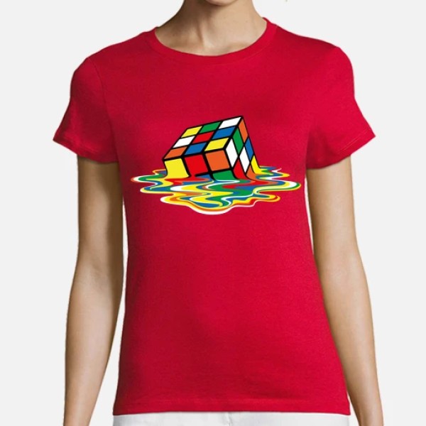 Cubo friki derretido
